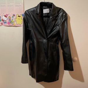 Stylenanda pleather jacket size small